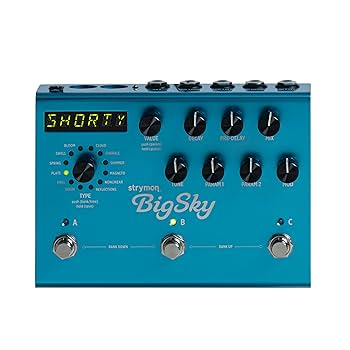 strymon Big Sky 【訳あり】 Amazon.com: Strymon BigSky Multidimensional Reverb Pedal